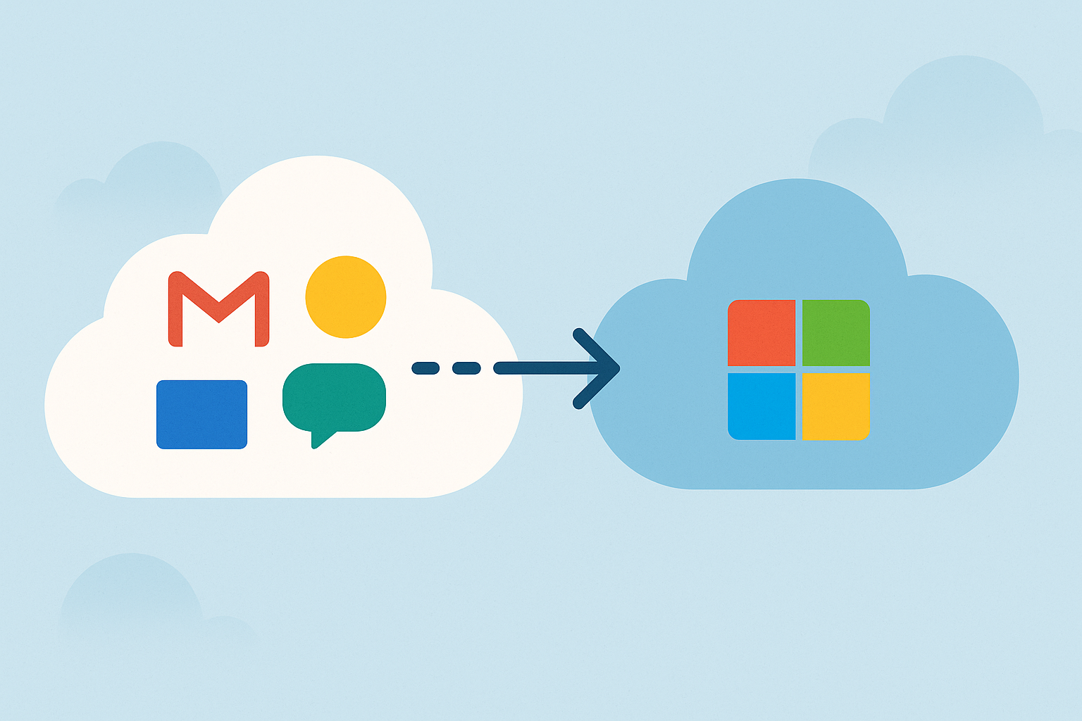 Google or POP3/IMAP Migration to Microsoft 365