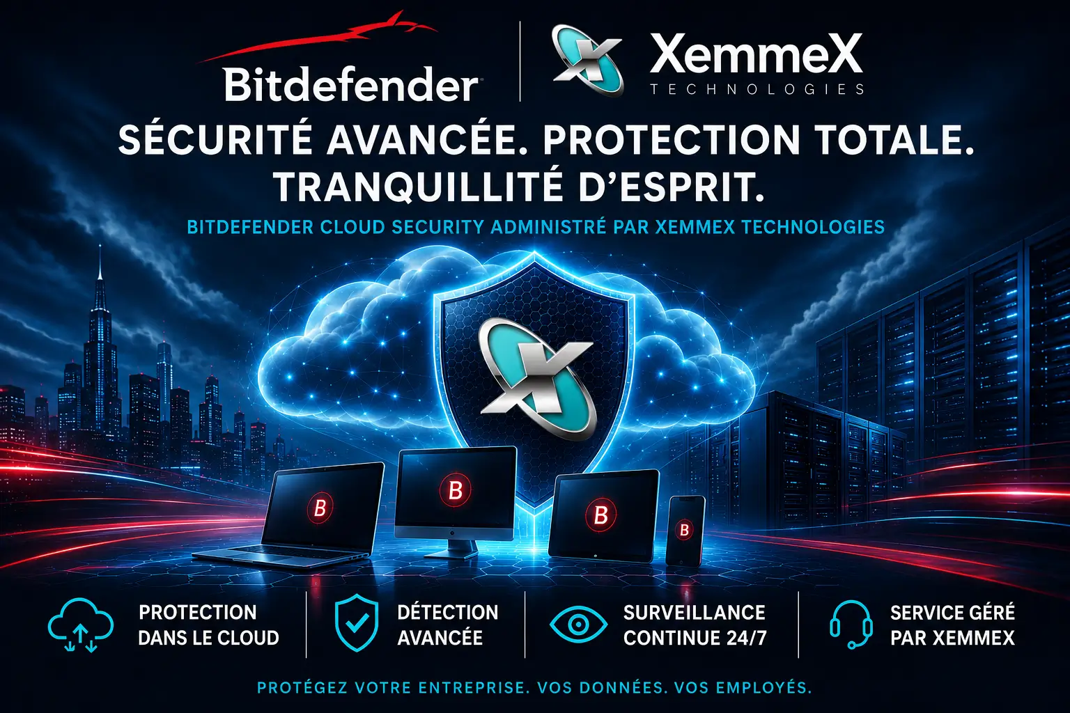 Solution de sécurité nuagique Bitdefender